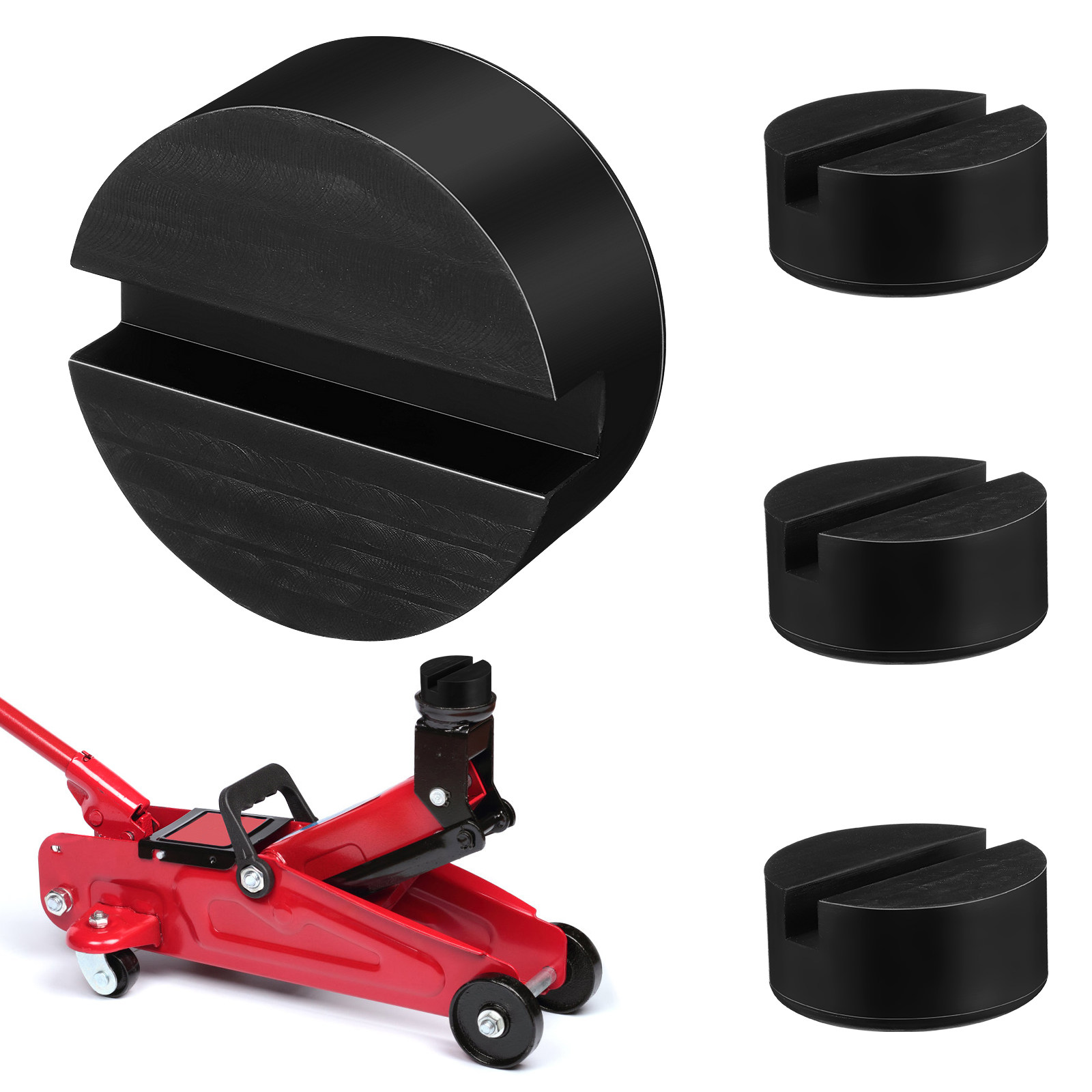 Car Jack - 4 buah blok karet untuk bantalan