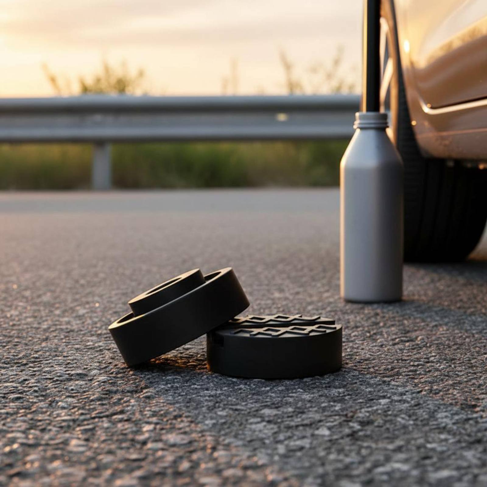 Car Lift - Bantalan Penyangga Mobil Anti-Selip, Bantalan Pengangkat