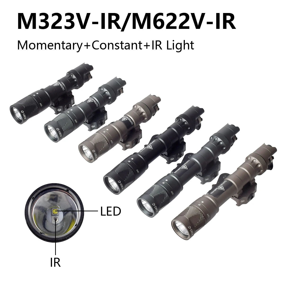 Senter LED Taktis Surefire M30 - Timing Light Gun ulasan dan harga