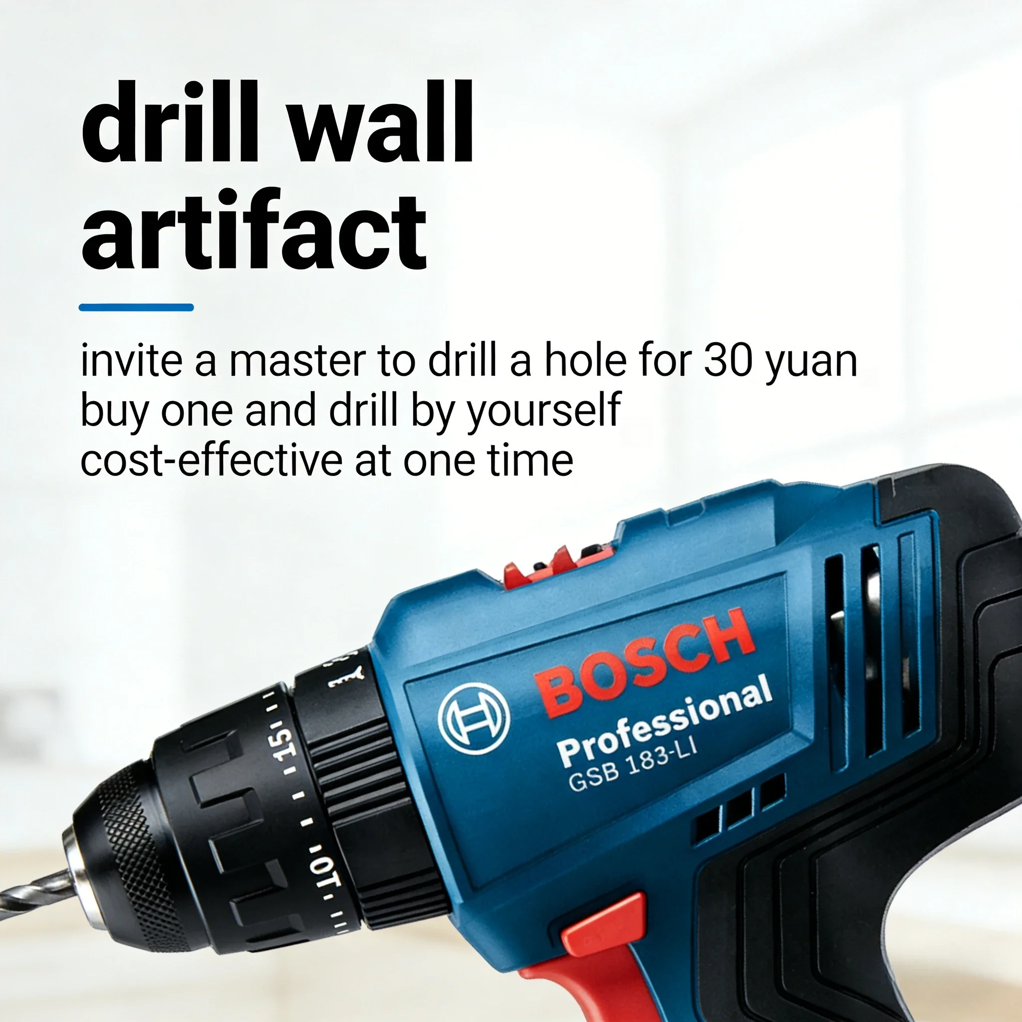 Bosch GSB183-LI, Bor Listrik T - Torque Wrench ulasan dan harga