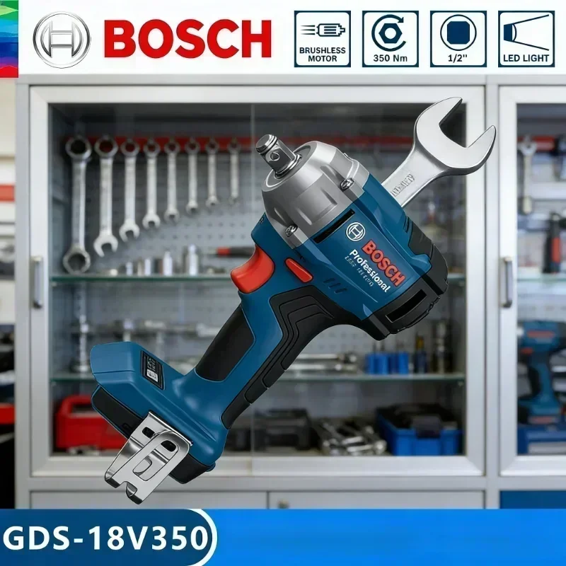 BOSCH GDS 18V-350 Cordless Imp - Torque Wrench ulasan dan harga